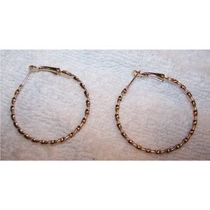 Exquisite Gold
Color Twisted Hoop Earrings